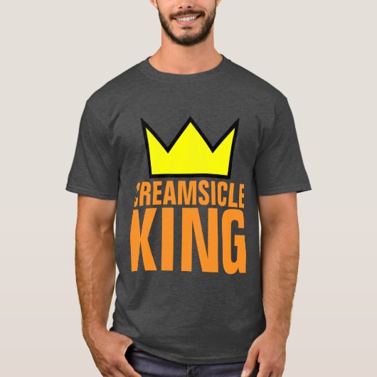 CREAMSICLE KING Mannen T-Shirts (Voorkant)
