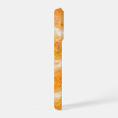 Creamsicle Marble with Ivory Swirls & Gold Veining iPhone Hoesje (Rechterkant)