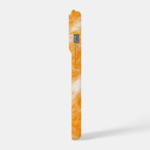 Creamsicle Marble with Ivory Swirls & Gold Veining iPhone Hoesje (Linkerkant)