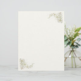 Creamy Beige Stationery