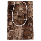 Creamy Brown Chocolate Snoep Verjaardag Medium Cadeauzakje (Voorkant)