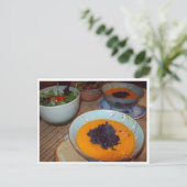 Creamy Carrot Soup Briefkaart (Staand voorkant)