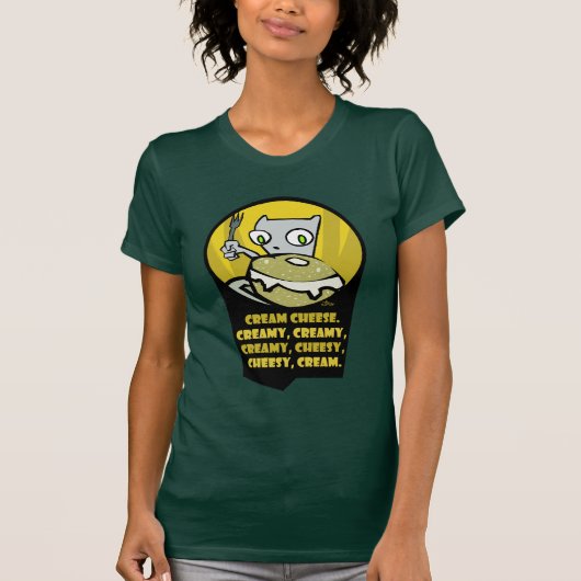 Creamy Cheesey T-shirt (Voorkant)