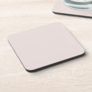 Creamy Coconut Neutrale Solid Color Print Bier Onderzetter