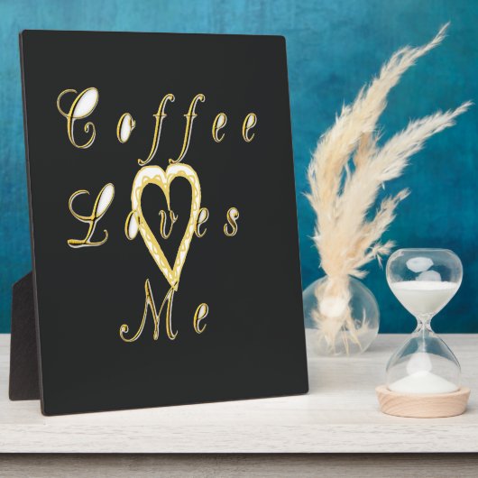 Creamy Coffee Lovers Design Fotoplaat (Zijkant)