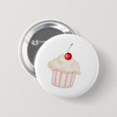 Creamy Cupcake Ronde Button 5,7 Cm (Voorkant /achterkant)