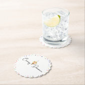 Creamy Dreamies drink paper Coasters  Kartonnen Onderzetters (Insitu)