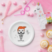 Creamy Dreamies Goth Gail Paper plates Papieren Bordje (Feest)
