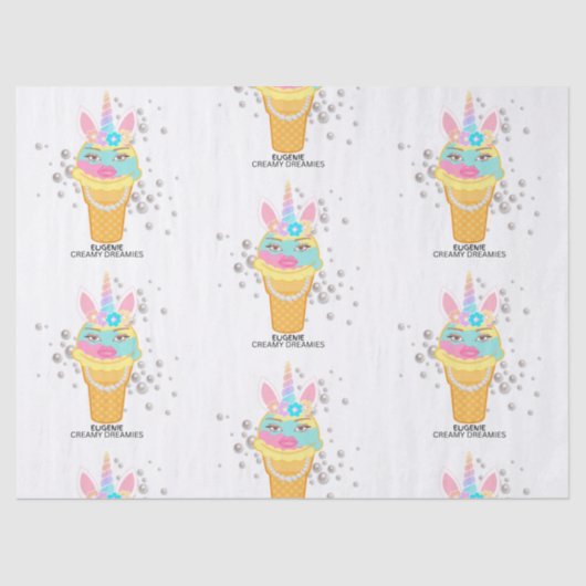 Creamy Dreamies Tissue Paper Tissuepapier (Voorkant)