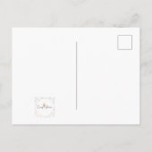 Creamy Dreamies Verjaardagsuitnodiging Briefkaart  (Achterkant)