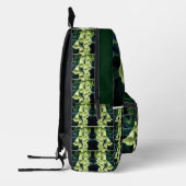 Creamy Foxglove Bloemen gepersonaliseerd Bedrukte Rugzak (Links)