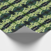 Creamy Foxglove Bloemen gepersonaliseerd Cadeaupapier (Hoek)