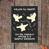 Creamy Ghosts - Halloween Party. Kaart