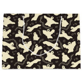 Creamy Ghosts - Halloween patroon. Groot Cadeauzakje (Voorkant)