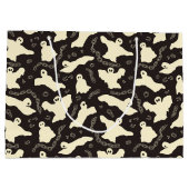 Creamy Ghosts - Halloween patroon. Groot Cadeauzakje (Achterkant)