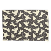 Creamy Ghosts - Halloween patroon. Kussensloop (Voorkant)