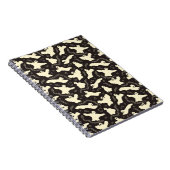 Creamy Ghosts - Halloween patroon. Notitieboek (Rechterzijde)