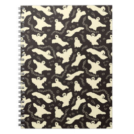 Creamy Ghosts - Halloween patroon. Notitieboek