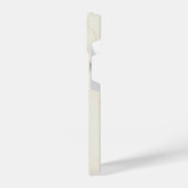 Creamy Marble Monogram Slim Fit iPhone Case iPhone Hoesje (Linkerkant)