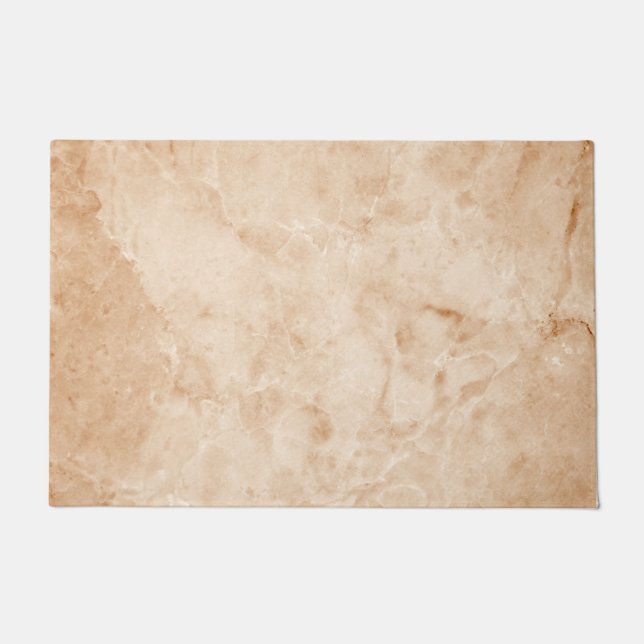 Creamy Marble Texture Deurmat (Voorkant)