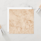 Creamy Marble Texture Kaart (Voorkant / Achterkant in situ)