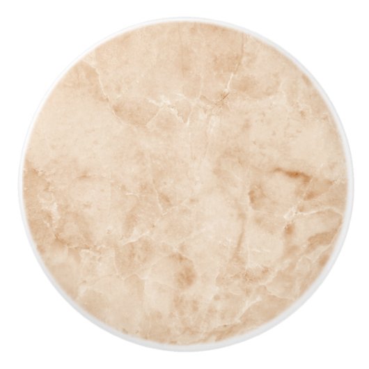 Creamy Marble Texture Keramische Knop (Voorkant)