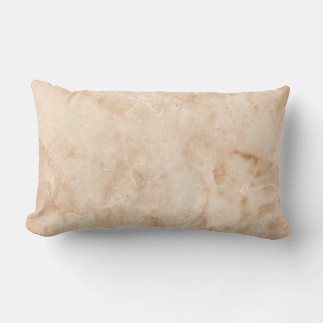 Creamy Marble Texture Kussen (Voorkant)