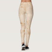 Creamy Marble Texture Leggings (Achterkant)