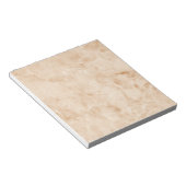 Creamy Marble Texture Notitieblok (Schuin)