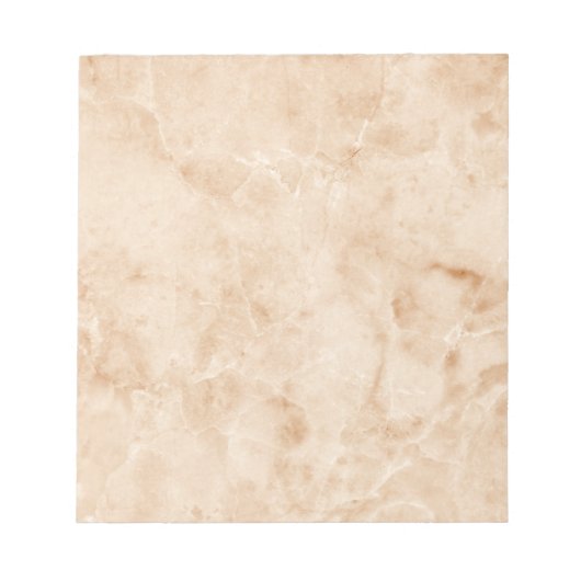 Creamy Marble Texture Notitieblok (Voorkant)
