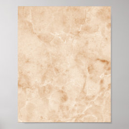 Creamy Marble Texture Poster