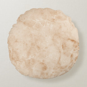 Creamy Marble Texture Rond Kussen