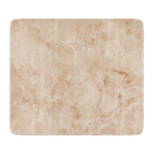 Creamy Marble Texture Snijplank (Voorkant)