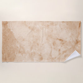 Creamy Marble Texture Strandlaken