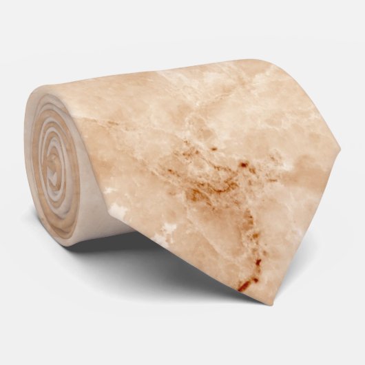 Creamy Marble Texture Stropdas (Opgerold)