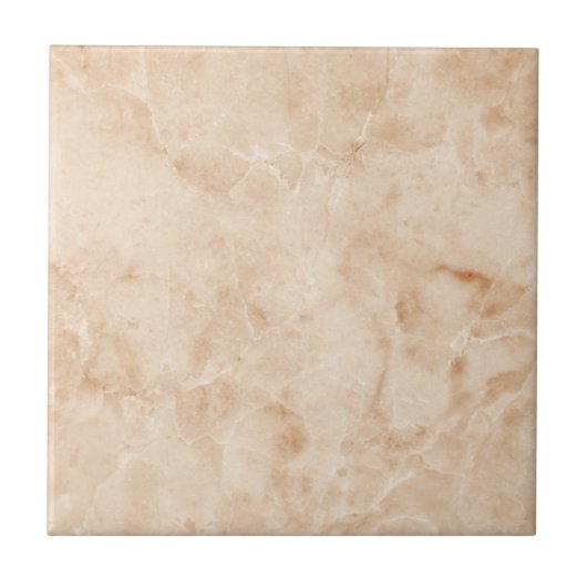 Creamy Marble Texture Tegeltje (Voorkant)