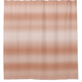 Creamy Peach Roos Blush Ombre Douchegordijn