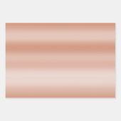 Creamy Peach Roos Blush Ombre Inpakpapier Vel (Voorkant 2)