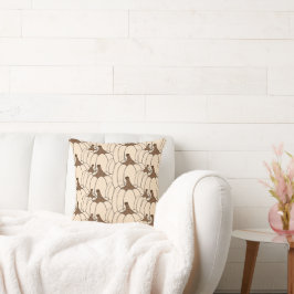 Creamy Pumpkin Patch Autumn Pillow Kussen