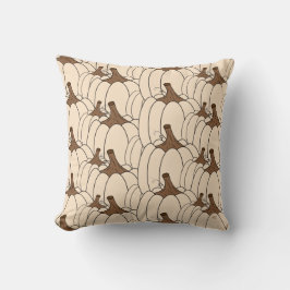 Creamy Pumpkin Patch Autumn Pillow Kussen