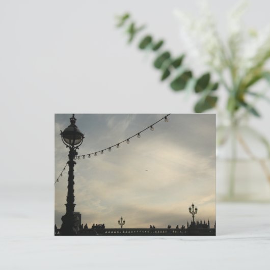 Creamy sky briefkaart (Staand voorkant)