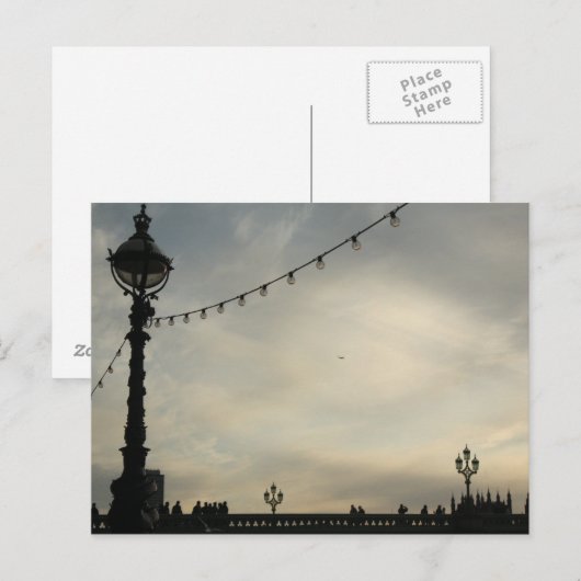 Creamy sky briefkaart (Voorkant / Achterkant)