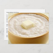 Creamy Southern Grits Recipe Briefkaart (Voorkant / Achterkant)
