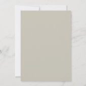 Creamy White Floral Sage Green 60th Birthday Kaart (Achterkant)