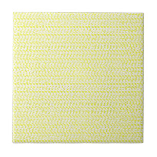 Creamy Yellow Weave Mesh Kijk Tegeltje