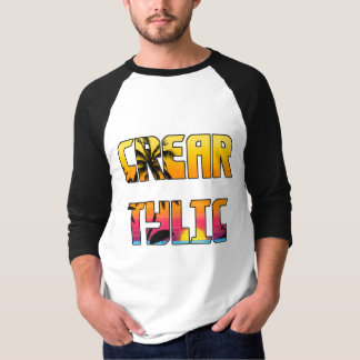 Creartylische tekst op shirt
