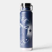 Crease Police Hockey Doelman Netbewaker Waterfles (Achterkant)