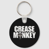 Creaseaap (Hockey Goalie) Sleutelhanger (Voorkant)