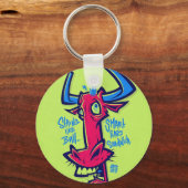 Creasy Bull. Sleutelhanger (Achterkant)