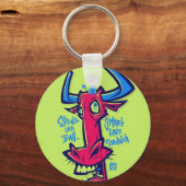 Creasy Bull. Sleutelhanger (Voorkant)